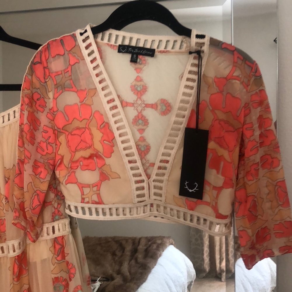 For Love & Lemons Barcelona Set - Top/Skirt NWT S - Picture 10 of 16